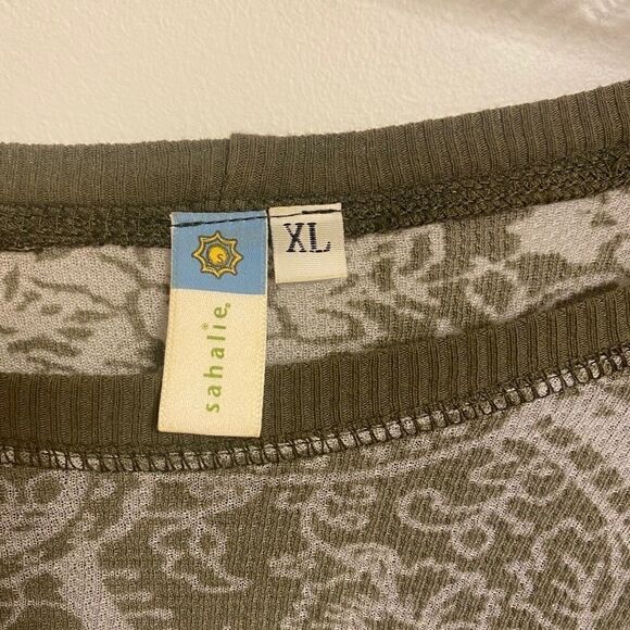 Sahalie printed Thermal Sage Green xl - Picture 3 of 3